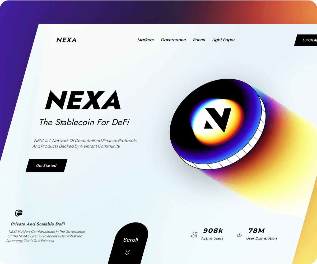 Nexa Token Website