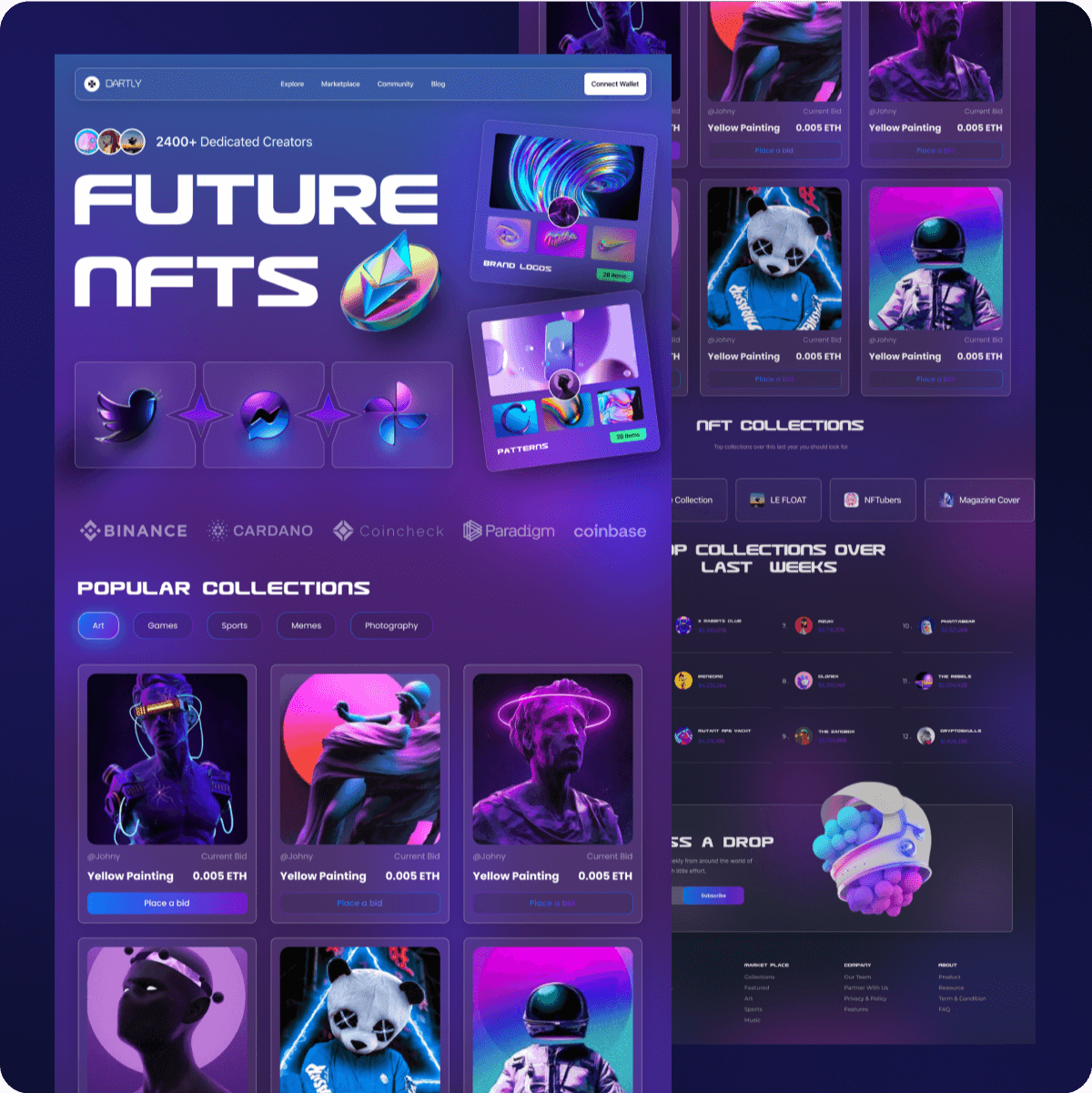 NFT Marketplace Website